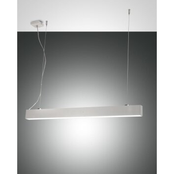 Fabas Luce Next Hanglamp LED Wit, 2-lichts