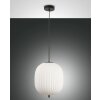 Fabas Luce Domizia Hanglamp Zwart, 1-licht