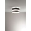 Fabas Luce Arona Plafondlamp Zwart, 2-lichts