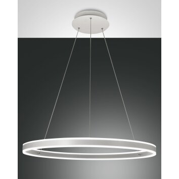 Fabas Luce Palau Hanglamp LED Wit, 1-licht