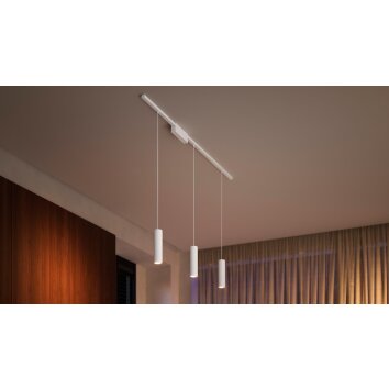 Philips Hue Perifo Hanglamp Basisset x 3 LED Wit, 3-lichts, Kleurwisselaar