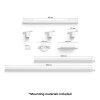 Philips Hue Perifo Plafondlamp Basisset LED Wit, 4-lichts, Kleurwisselaar