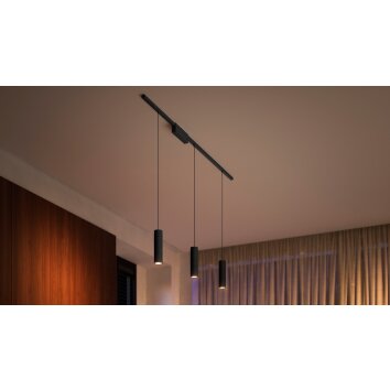 Philips Hue Perifo Hanglamp Basisset x 3 LED Zwart, 3-lichts, Kleurwisselaar