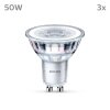 Philips Classic Set van 3 LED GU10 4,6 Watt 2700 Kelvin 355 Lumen