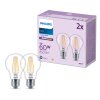 Philips Classic Set van 2 LED E27 7 Watt 4000 Kelvin 850 Lumen