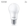 Philips Classic Set van 2 LED E27 24 Watt 2700 Kelvin 1521 Lumen