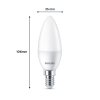 Philips Classic Set van 3 LED E14 4,9 Watt 2700 Kelvin 470 Lumen