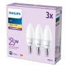 Philips Classic Set van 3 LED E14 2,8 Watt 2700 Kelvin 250 Lumen