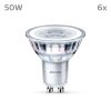 Philips Klassiek Set van 6 LED GU10 4,6 Watt 2700 Kelvin 355 Lumen