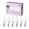 Philips Classic Set van 6 LED E14 4,9 Watt 2700 Kelvin 470 Lumen