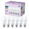 Philips Klassiek Set van 6 LED E27 13 Watt 2700 Kelvin 1521 Lumen