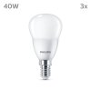 Philips Classic Set van 3 LED E14 4,9 Watt 2700 Kelvin 470 Lumen