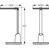 Philips Einstein Tafellamp LED Grijs, 1-licht