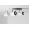 Trio MARLEY Plafondlamp Wit, 4-lichts