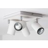 Trio MARLEY Plafondlamp Wit, 4-lichts