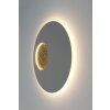 Holländer LUNA Muurlamp LED Goud, Grijs, 2-lichts