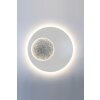 Holländer LUNA Muurlamp LED Zilver, Wit, 2-lichts