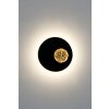 Holländer LUNA Muurlamp LED Bruin, Goud, Zwart, 2-lichts