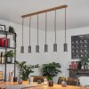 Javel Hanger houtlook, Natuurlijke kleuren, 6-lichts