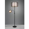 Trio Burton Staande lamp Zwart, 2-lichts