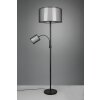 Trio Burton Staande lamp Zwart, 2-lichts