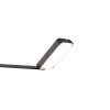 Trio Pavia Staande lamp LED Zwart, 1-licht