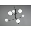 Trio Pure Hanglamp Zwart, 6-lichts