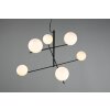 Trio Pure Hanglamp Zwart, 6-lichts