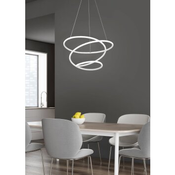 Reality Bologna Hanglamp LED Wit, 1-licht