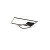 Reality Padella Plafondlamp LED Zwart, 1-licht