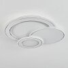 Tomazes Plafondlamp LED Wit, 1-licht, Afstandsbediening