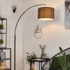 Gualdim Staande lamp Zwart, 1-licht