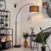 Gualdim Staande lamp Zwart, 1-licht