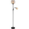 Globo GIUSEPPE Staande lamp Zwart, 1-licht