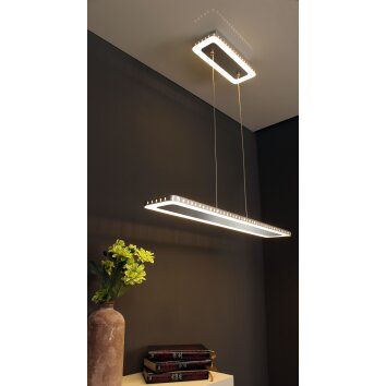 Luce Design Solaris Hanglamp LED roestvrij staal, 1-licht