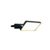 Luce Design Book Muurlamp LED Zwart, 1-licht