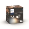 Philips Hue Buckram Plafondlamp LED Zwart, 1-licht, Afstandsbediening