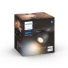 Philips Hue Buckram Plafondlamp LED Zwart, 1-licht