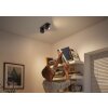 Philips Hue Buckram Plafondlamp LED Zwart, 2-lichts, Afstandsbediening