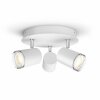 Philips Hue Adore Plafondlamp LED Wit, 3-lichts, Afstandsbediening