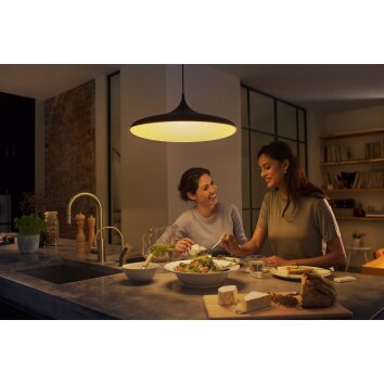 Philips Hue Cher Hanglamp LED Zwart, 1-licht, Afstandsbediening