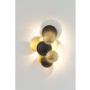 Holländer BOLLADARIA PICCOLO Muurlamp LED Bruin, Goud, Zwart, 3-lichts