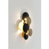 Holländer BOLLADARIA PICCOLO Muurlamp LED Bruin, Goud, Zwart, 3-lichts