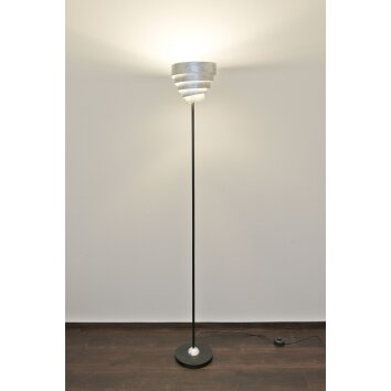 Holländer BANDEROLE Staande lamp Bruin, Zwart, Zilver, 1-licht