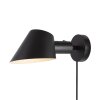 Design For The People by Nordlux STAY Muurlamp Zwart, 1-licht