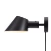 Design For The People by Nordlux STAY Muurlamp Zwart, 1-licht