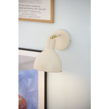 Nordlux POP Muurlamp Beige, 1-licht