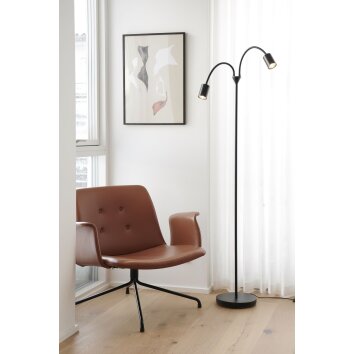 Nordlux EXPLORER Staande lamp Zwart, 1-licht