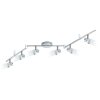 Eglo ORVIETO Plafondlamp LED Chroom, 6-lichts