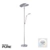 Paul Neuhaus PURE-MUTIL Uplighter LED Staal geborsteld, 2-lichts